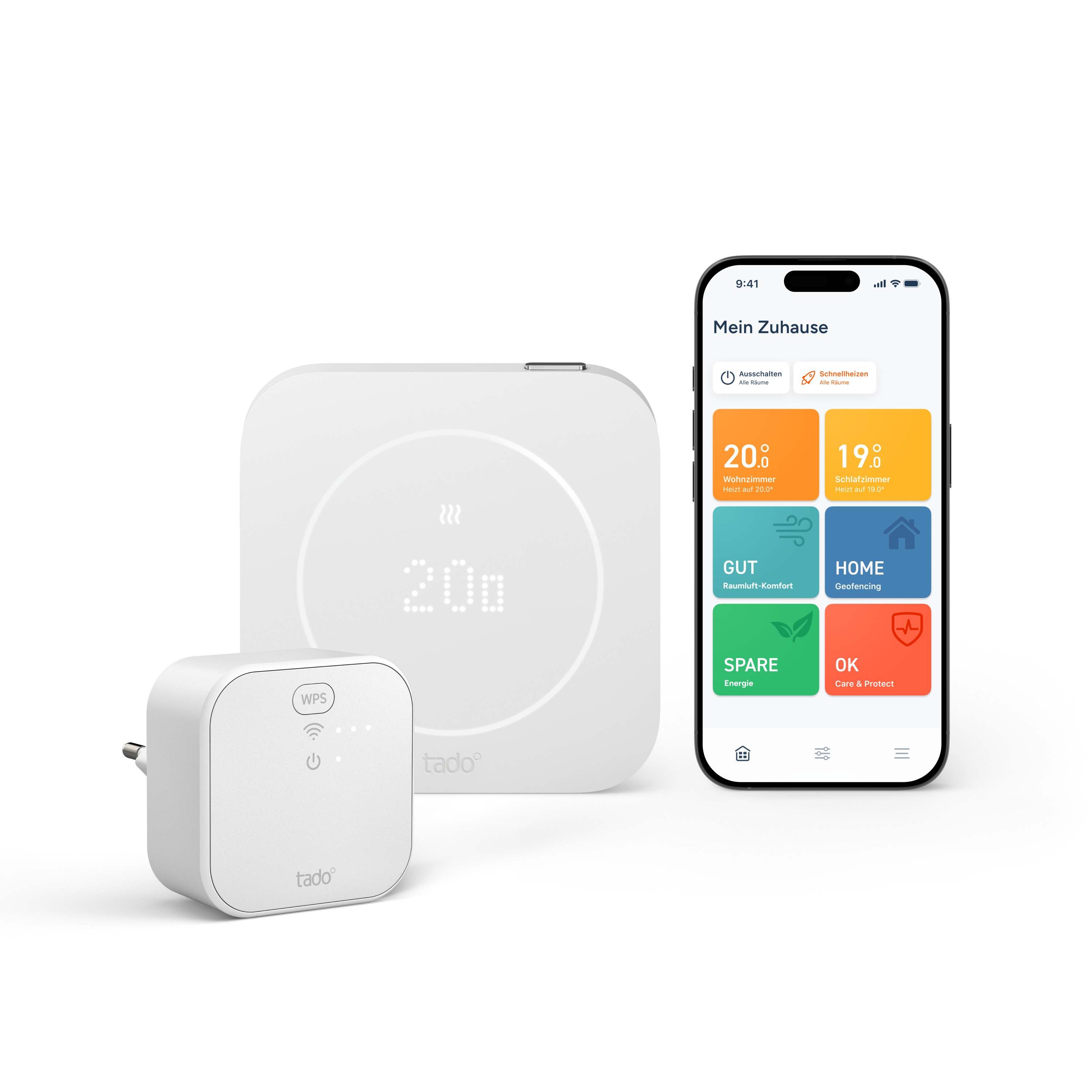 tado° Wired Smart Thermostat X - Starter Kit (2nd Gen) Fußboden Gastherme Raumthermostat 106332