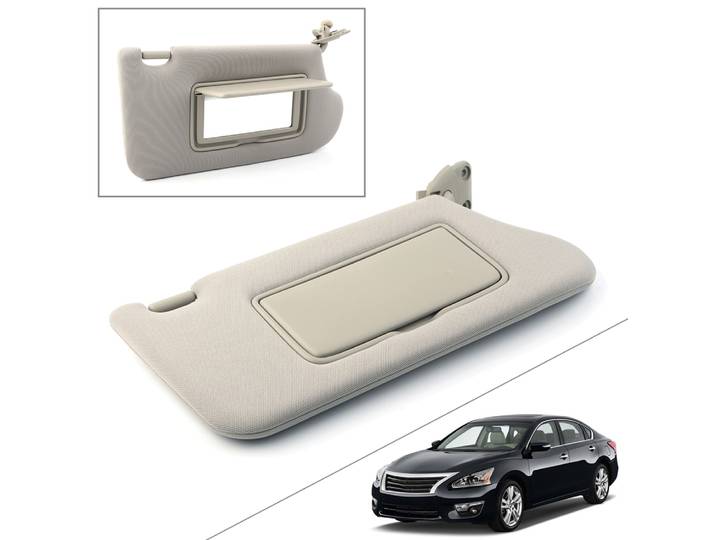 Pare-soleil avant droit pour Nissan Altima avec lumière, pare-soleil de voiture, 964003TAPipeline, 2013, 2014, 2015, 2016