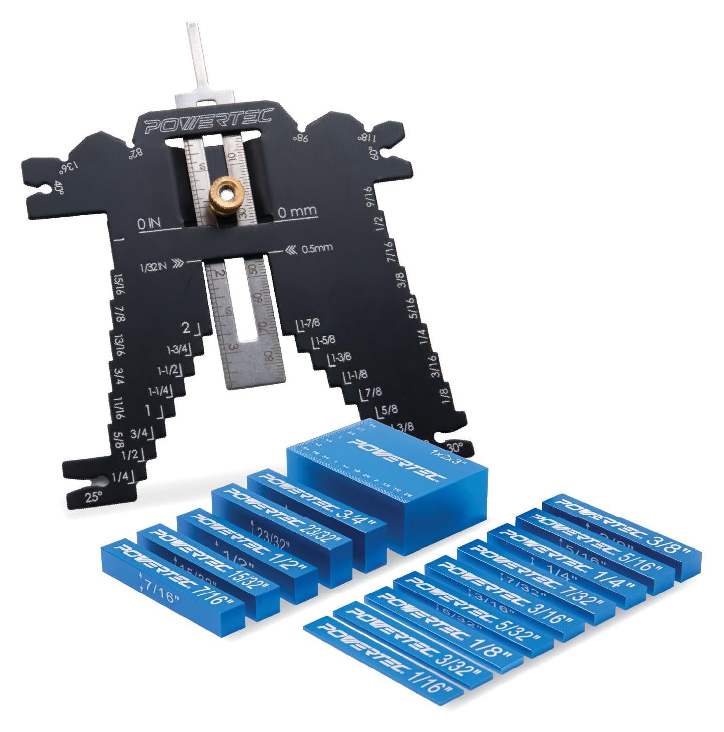 Selius 15-delige Setup Blocks Hoogtemeter voor nauwkeurige metingen