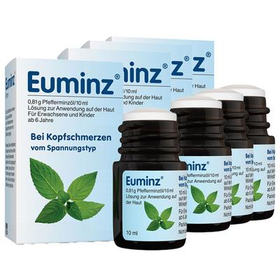 Euminz 4er-Pack 4x10 ml Lösung