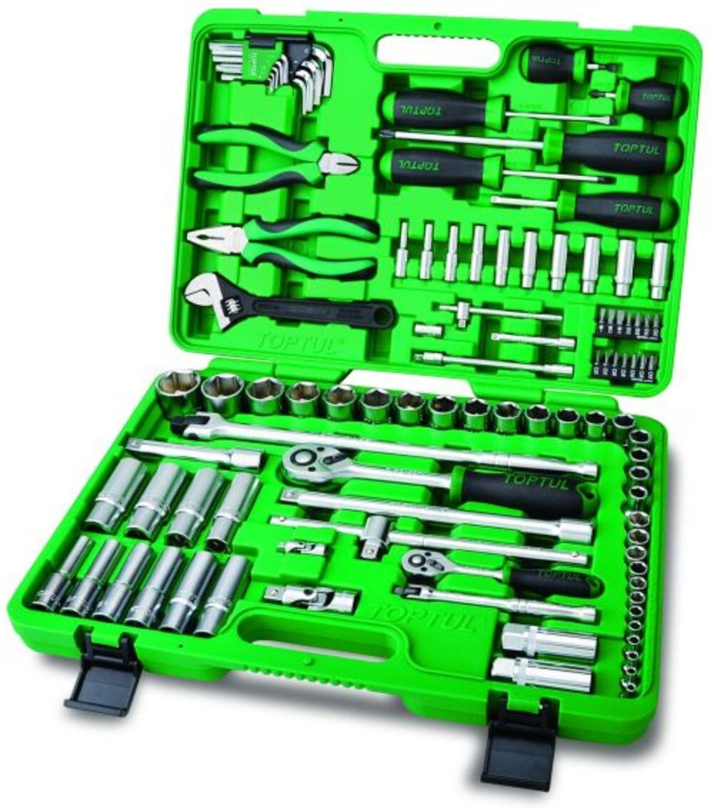 Werkzeugkasten TOPTUL 1/4 zoll 1/2 zoll 97 teilig