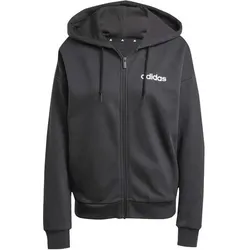 ADIDAS Damen Kapuzensweat Essentials Linear French Terry, Größe M in Grau Grau