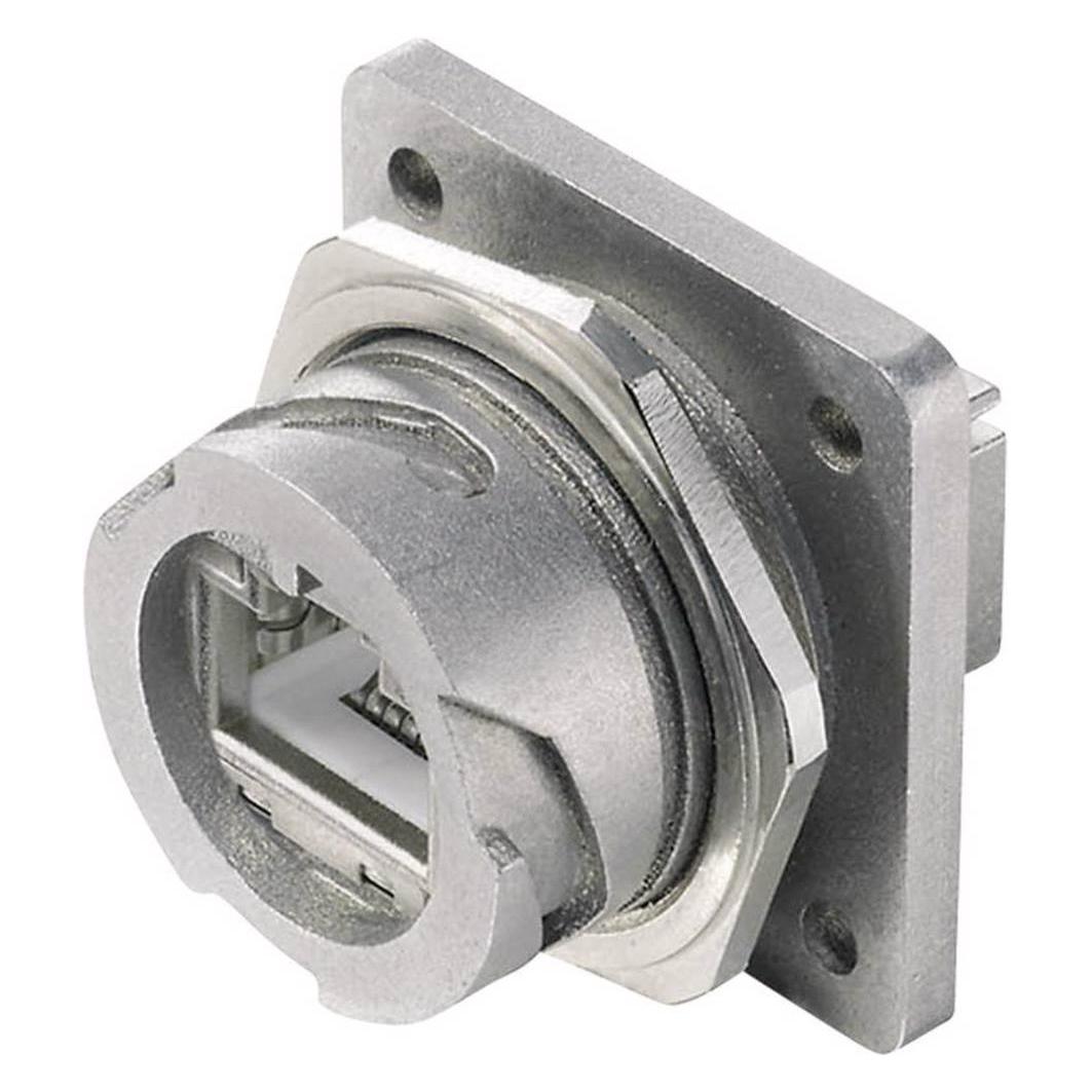 Telegärtner RJ45 Steckverbinder STX V1 Flanschset Variante 1 (Netzwerk Kupplung) (J80020A0001)