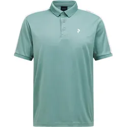 Peak Performance Polo Player , gruen