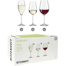 Ritzenhoff Sektglas Glanzlicht Wein 12er Set