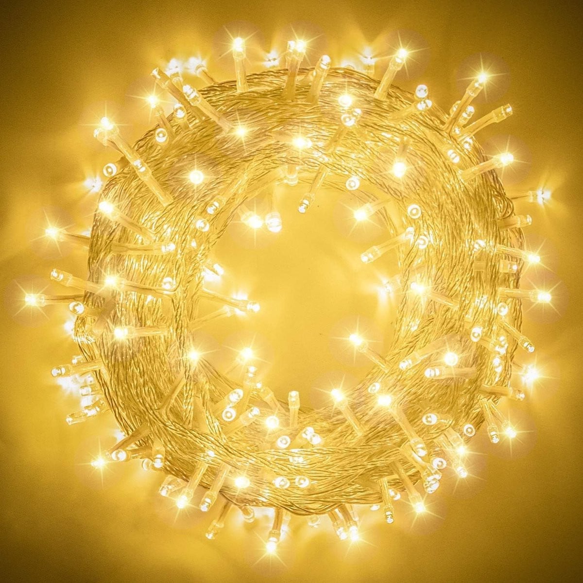 Elegear Lichtsnoer voor buiten en binnen met 500 LED-lampjes, 100 meter, 8 lichtmodi, kerstverlichting