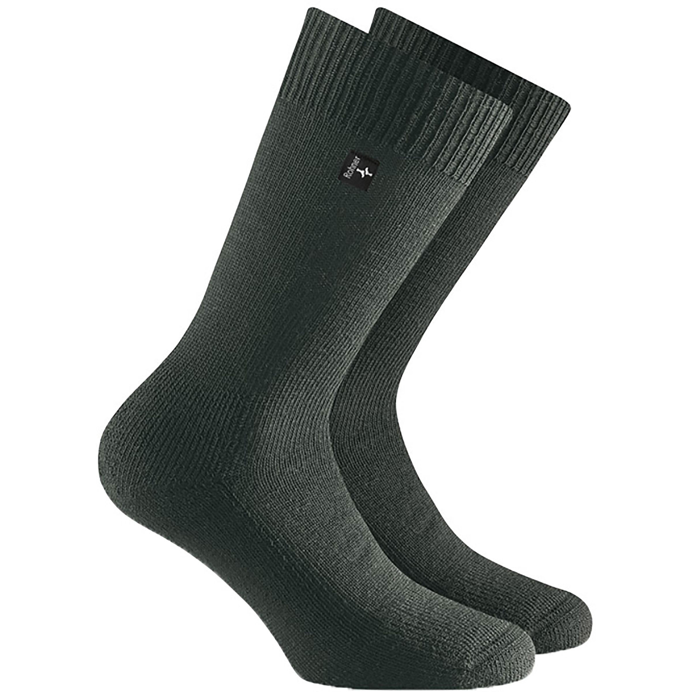 Rohner Working Light Wandersocken oliv Größe 42 Trekking Widerstandsfähig Merinowolle