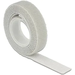 Delock Klettband auf Rolle L 1 m x B 13 mm grau