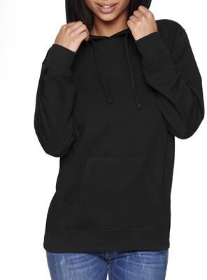 Next Level 9301 Laguna Hoodie Sweatshirt in Black size XS   60/40 Cotton/Polyester NL9301