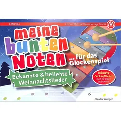 Meine bunten Noten für Glockenspiel (Weihnachten)