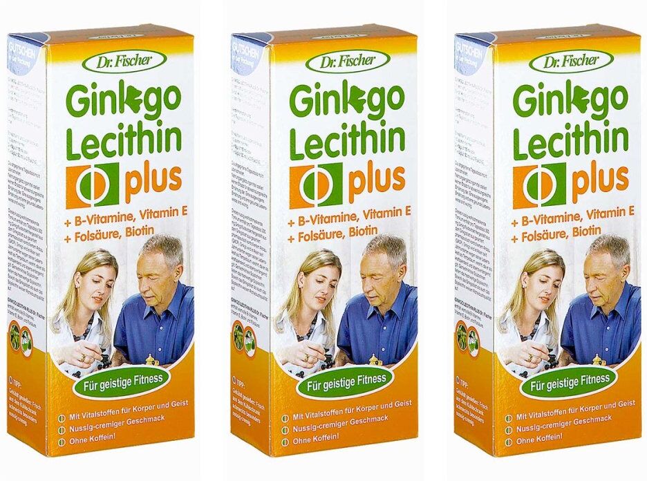 Dr. Fischer Ginkgo Lecithin plus Tonikum 3x500ml