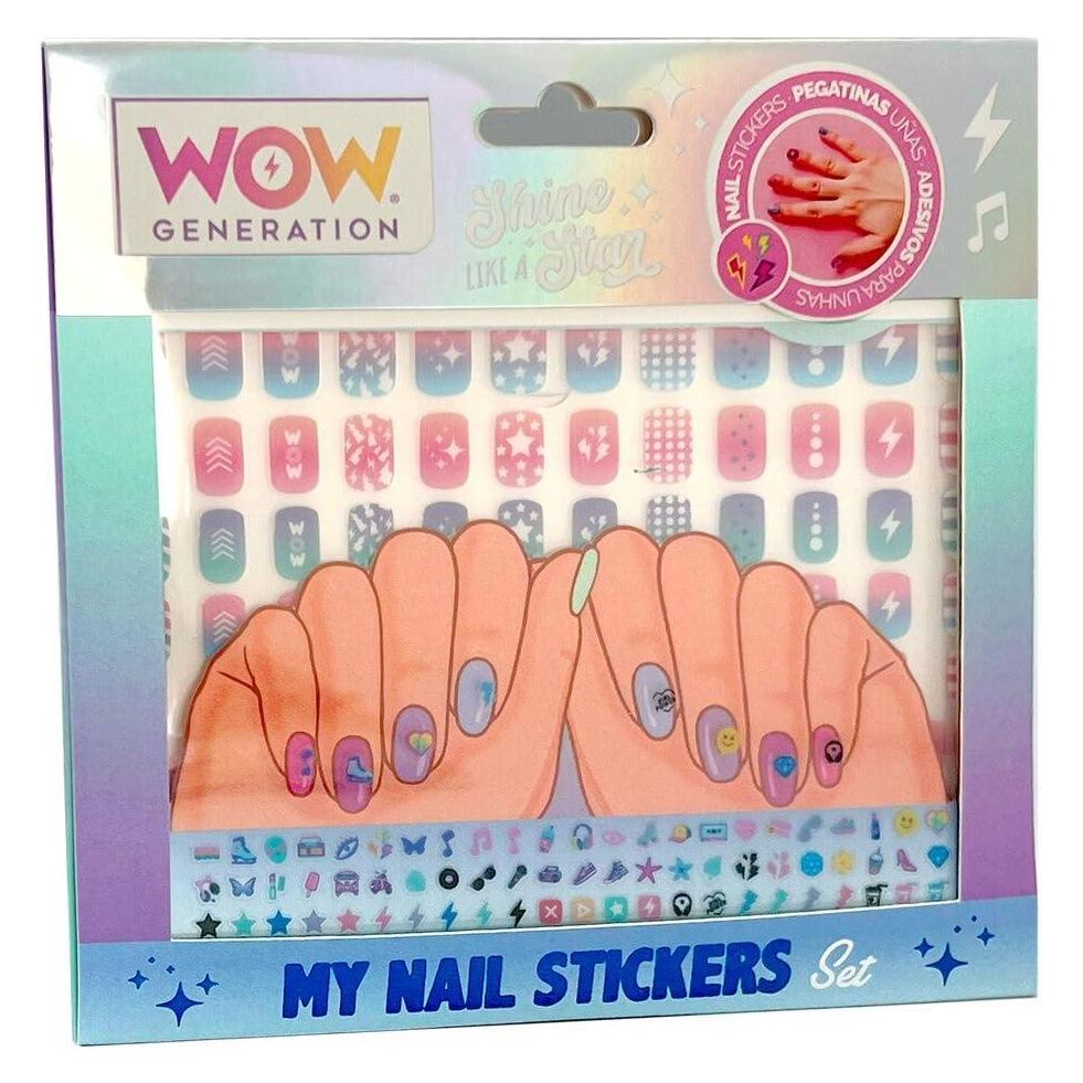Kids Nagelaufkleber - Aufkleber-Set für Kinder - Maniküre von Wow Generation / Wow00167 (70615332)