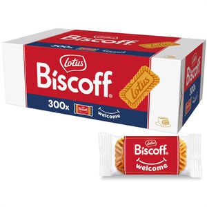 Lotus Kekse Biscoff Welcome, laktosefrei & vegan, einzeln verpackt, 1875 g, 300 Stück