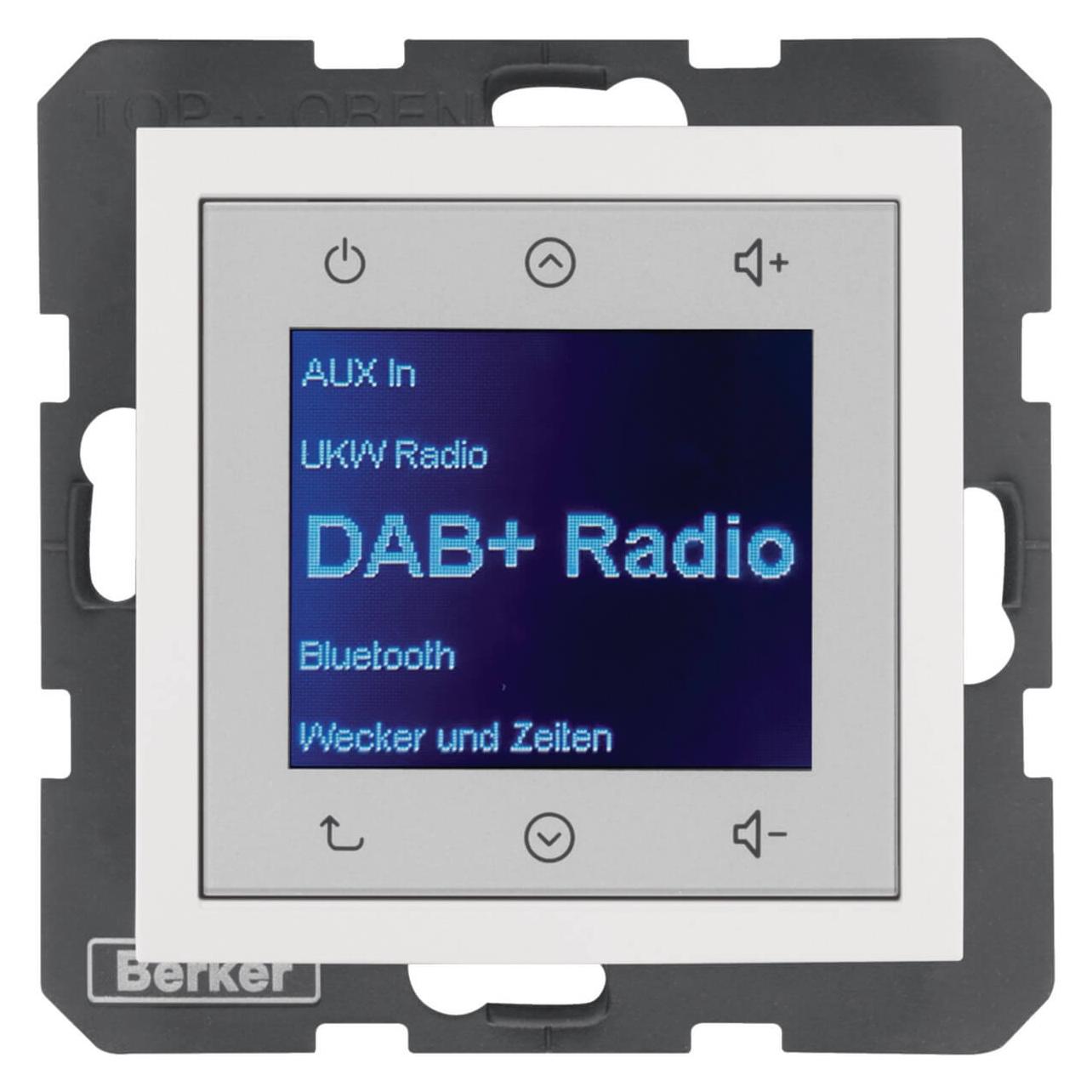 Berker BERK Radio Touch (DAB+, FM, Bluetooth) (30848989)