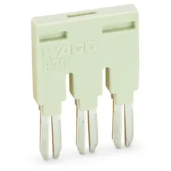WAGO Kammbrücker 3-fach 18A lgr 870-403
