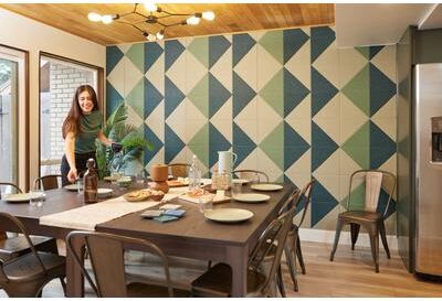 Felt Right Ivy   Sound Dampening Pinnable Tiles