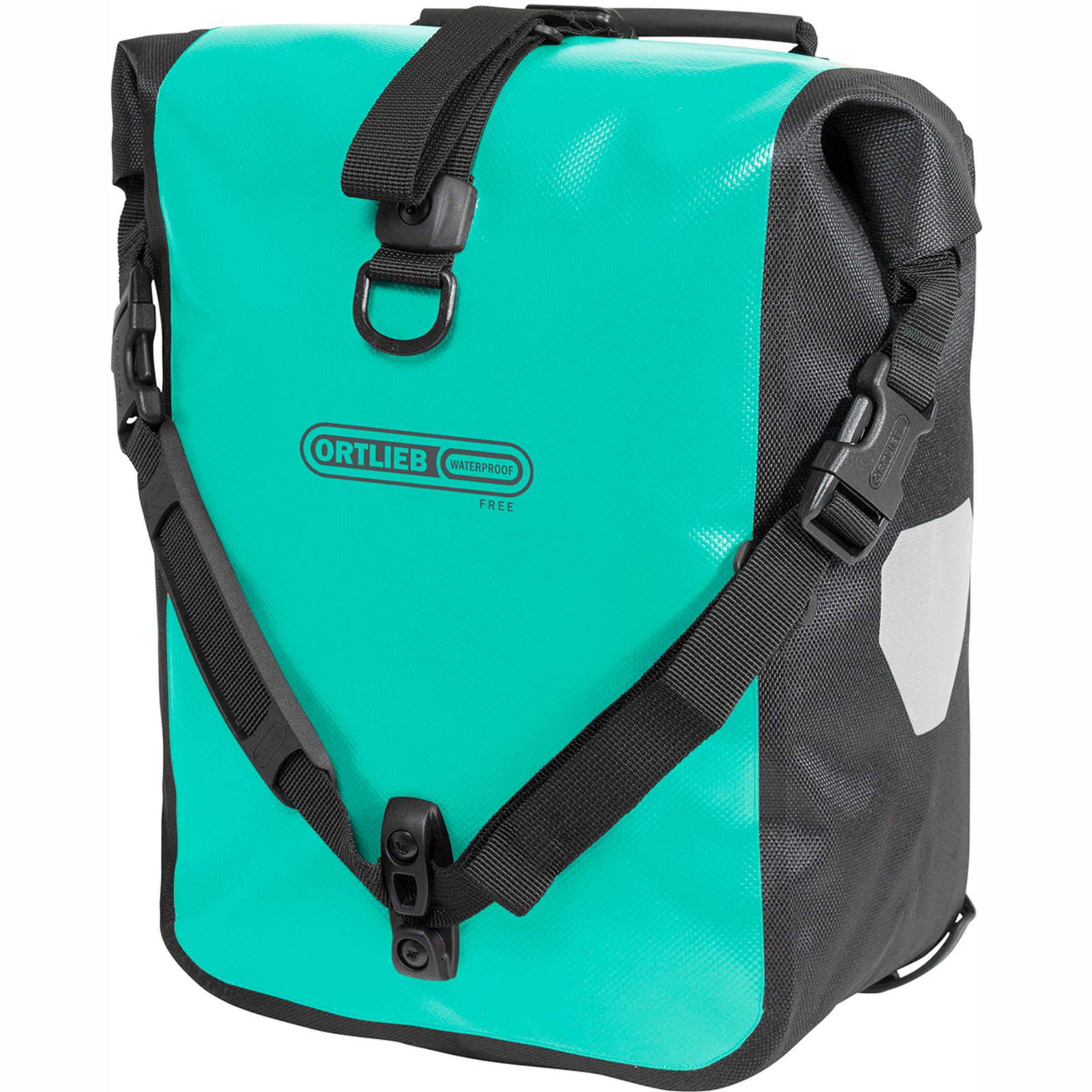 Ortlieb Sport-Roller Free QL2.1 Radtasche Fahrradtaschen tuerkis Größe 2x14.5L Bikepacking Wasserdicht