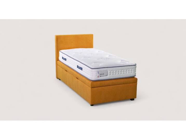 Tête de lit CLASSIQUE - Tissu Jaune - L90 x H100cm