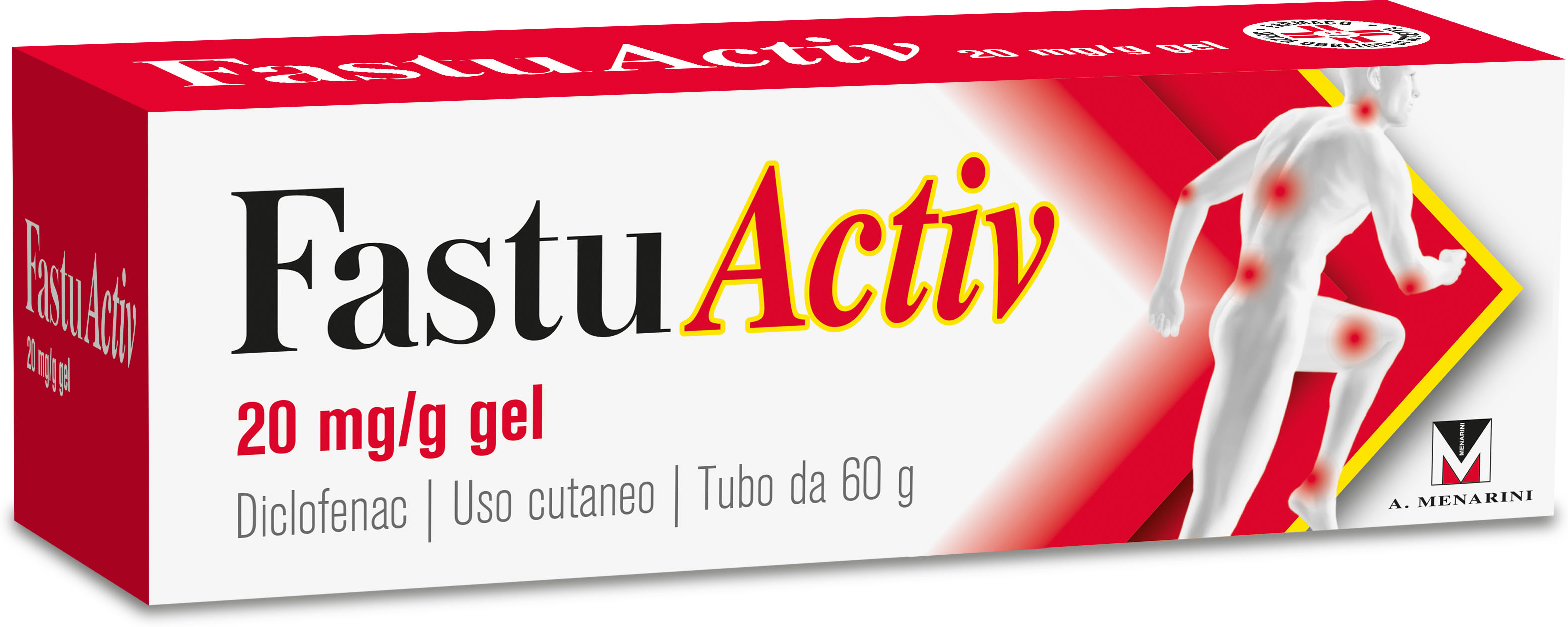 A.Menarini Farmaceut.Int.Srl Fastuactiv*gel 60g 20mg/g
