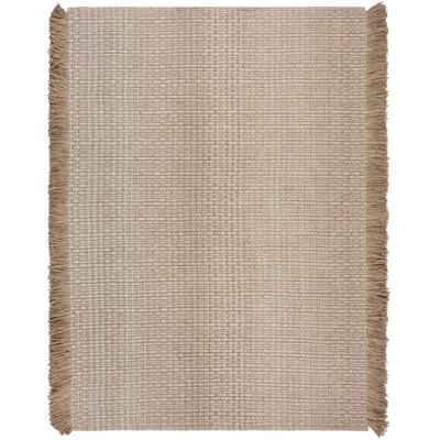 Teppich FLAIR RUGS "Rene", beige, B:120cm H:4mm L:170cm, Kunstfaser, Wolle, Teppiche, Teppich, aus gewebter Wolle