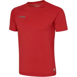 hummel First Performance kurzarm Funktionsshirt Kinder true red 164