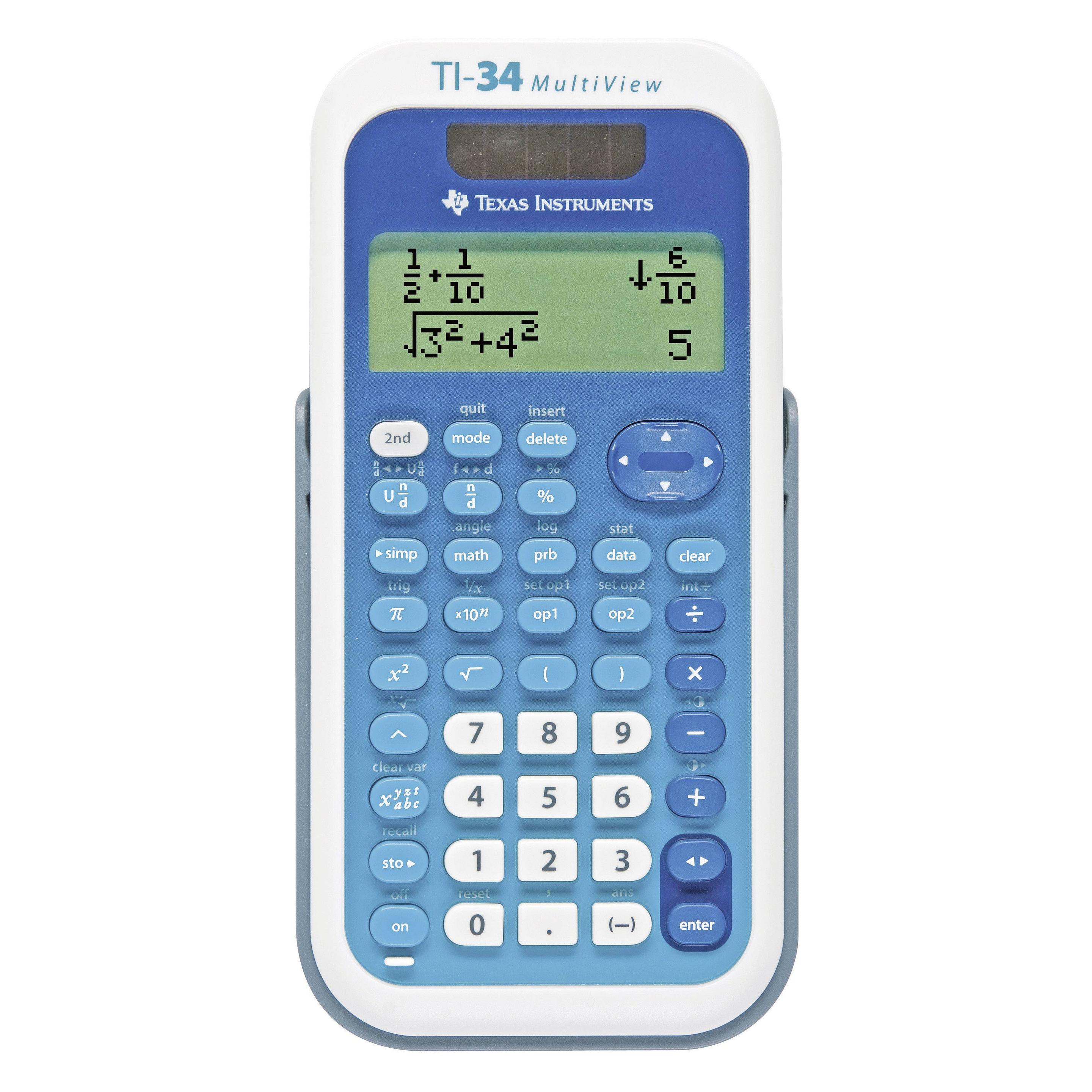 TI 34 MultiView (Batteriebetrieb, Solarenergie) (34MV/FC/4E10)