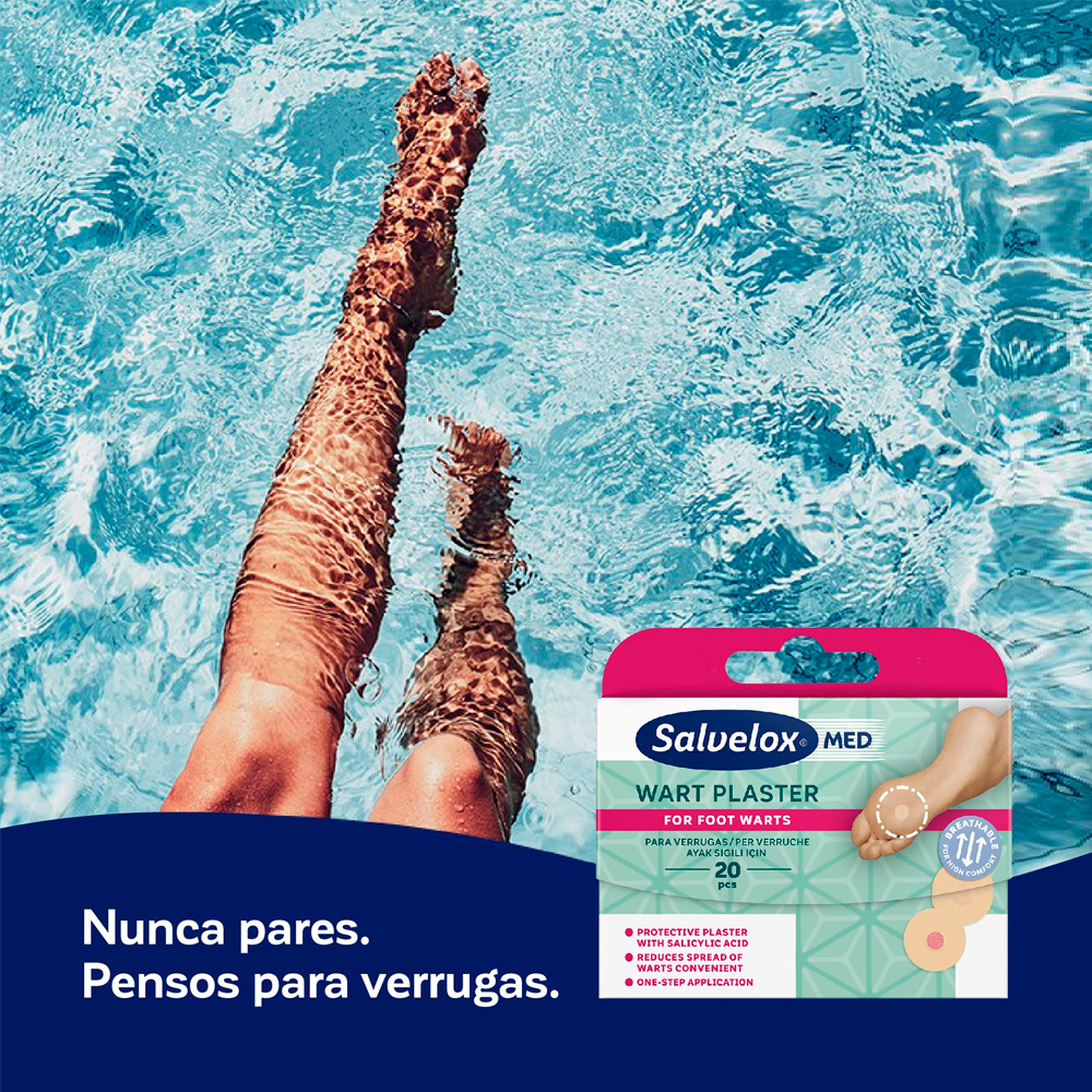Salvelox Esparadrapo para verrugas en los pies Esparadrapo protector 20&nbsp;un.