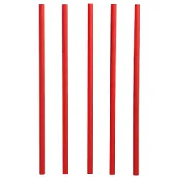 PAPSTAR 6750 Shake-Halme, Papier Ø 8 mm · 25 cm rot