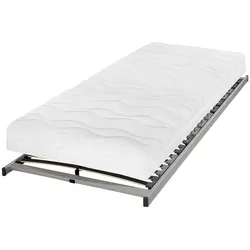 Matratzen-/Rahmen-Set Comfort Pro & Starflex Kaltschaum 100 x 200 cm