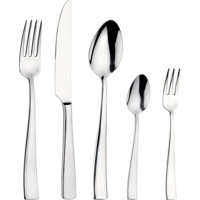 Besteck-Set PINTINOX "Palace", silber (edelstahlfarben), 30 Stk., Edelstahl 18/10, Essbesteck-Sets