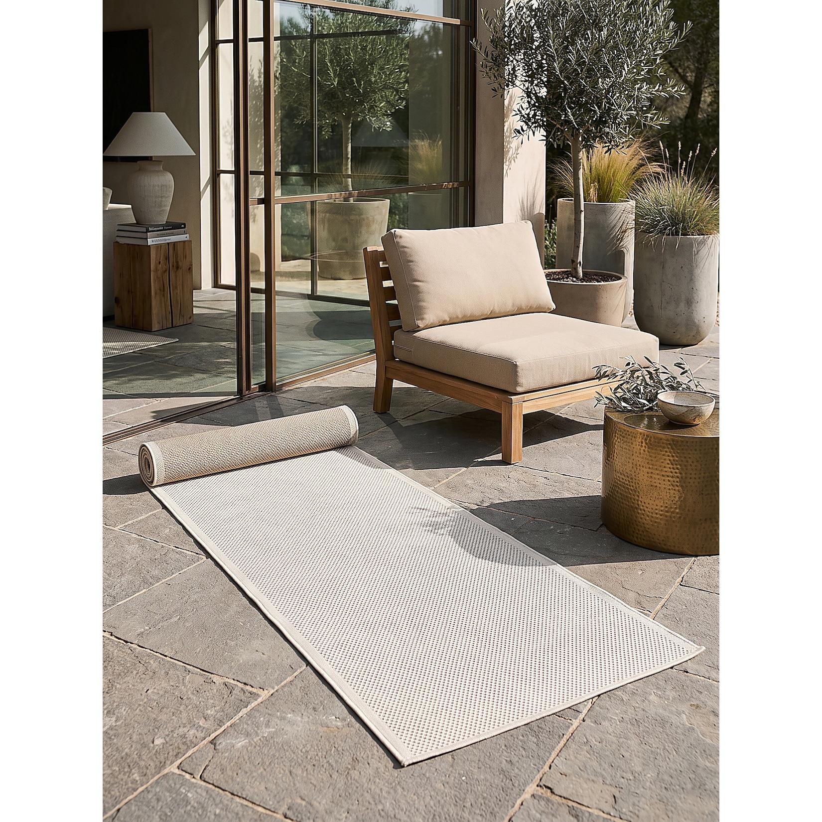 Läufer Pflegeleicht Creme 80x200 cm - BORNO Kadima Design