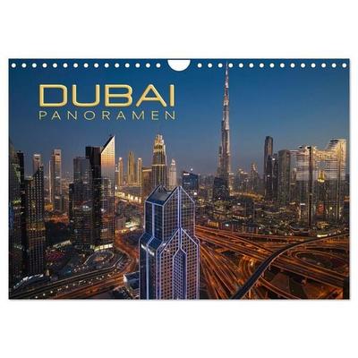 Dubai Panoramen (Wandkalender 2027 DIN A4 quer), CALVENDO Monatskalender