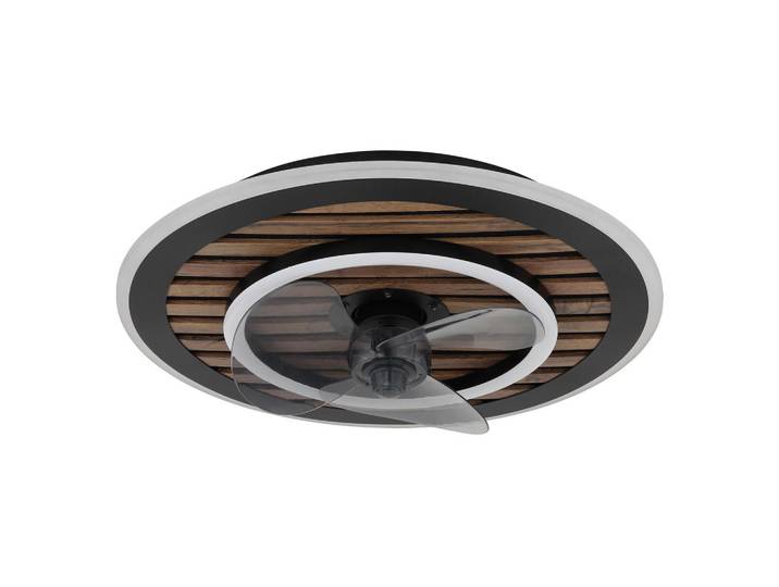 Globo Deckenventilator, Metall, Kunststoff, F, 13 cm, CE, Fernbedienung, Sommerbetrieb, Winterbetrieb, Farbtemperaturwechsler, Lampen & Leuchten, Innenbeleuchtung, Deckenlampe, Deckenlampen