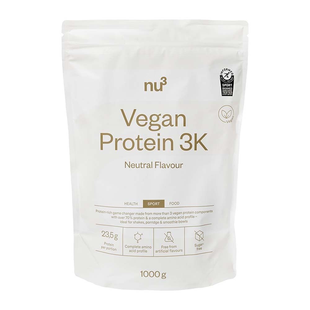 nu3 Vegan 3K Neutral 1000 g Pulver