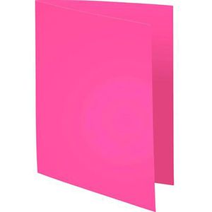 Exacompta Aktendeckel Forever Foldyne A4, fuchsia, 220 g/m² Recycling-Karton, f. 200 Blatt, 100 Stück