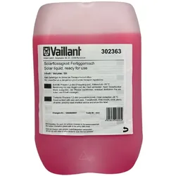 Vaillant Hochleistungs-Solarflüssigkeit Fertiggemisch 10 L mit Frostschutz bis -28 °C