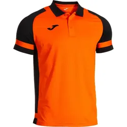 JOMA Lider Poloshirt Kinder 881 - orange/schwarz 164