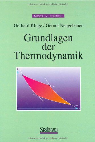 Gerhard Kluge - Grundlagen der Thermodynamik - Preis vom 09.10.2026 07:28:09 h