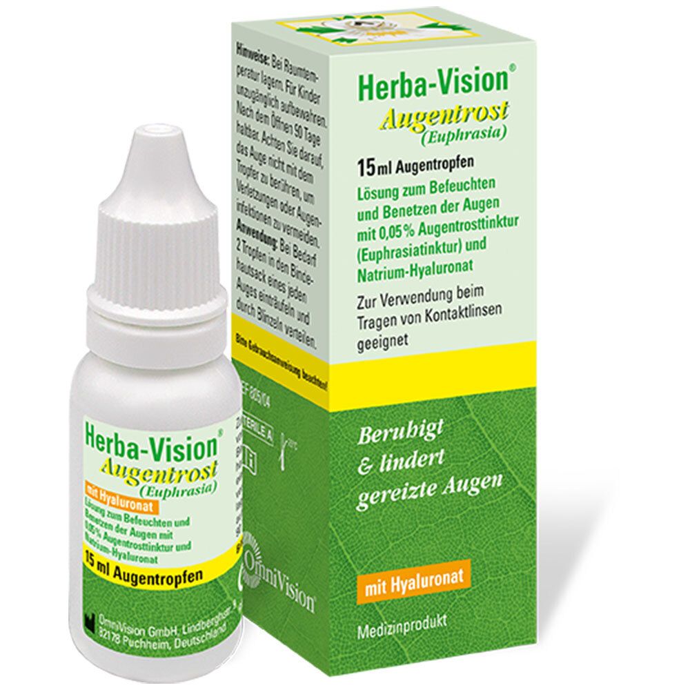 Herba-Vision Augentrost Augentropfen 15 ml