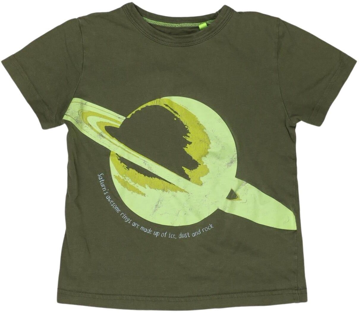 Mini Boden Jungen T-Shirt, Grün, Gr. EU 110, Baumwolle - Second Hand