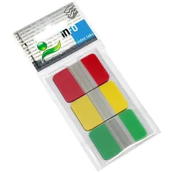Info INDEX TABS 3x25 st., 25x38mm