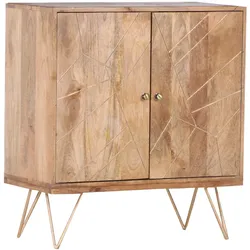 Kommode GOLDEN FLAIR (BHT 80x87x43 cm) - BHT 80x87x43 cm