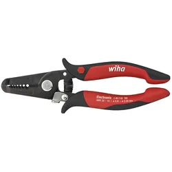Wiha Z 49 2 03 165mm Electr. Abisolier- zange breiter, langer Kopf 33471