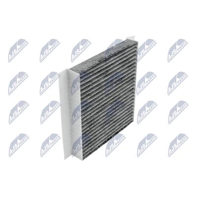 NTY Filter, Innenraumluft FCF-FT-021C für Citroën Peugeot Opel GM Fiat Suzuki