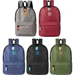 riverso Herren Damen Bag RIVRoy Rucksack 24L - Black - One Size
