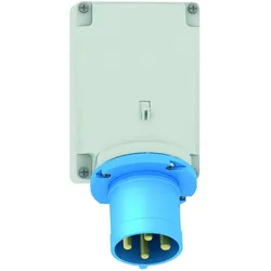 Bals Elektrotech. Wand-Gerätestecker 63A 4p 24337