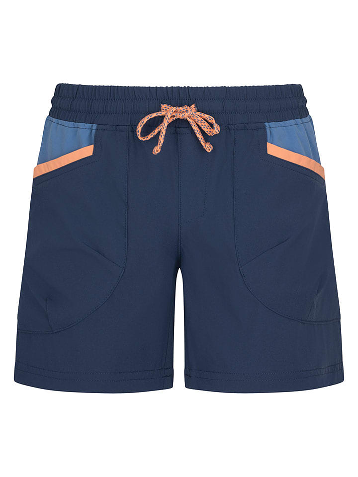 Trollkids Trekkingshorts "Senja" in Dunkelblau - 128