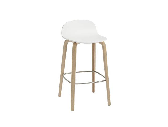 Muuto Tabouret de bar Visu 65 cm White-Oak