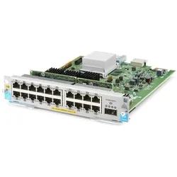 HPE HP Switch Modul v3: 20x GBase-T POE+ QSFP+ (20 Ports), Netzwerk Switch, Schwarz