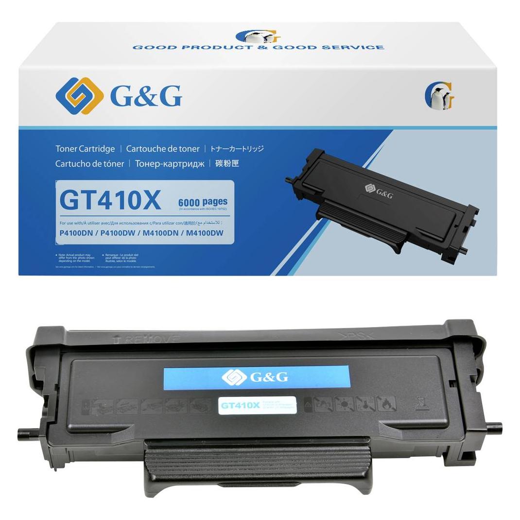 G&G Toner GT410X Original Schwarz 6000 Seiten G&G-GT410X (BK) (G&G-GT410X)